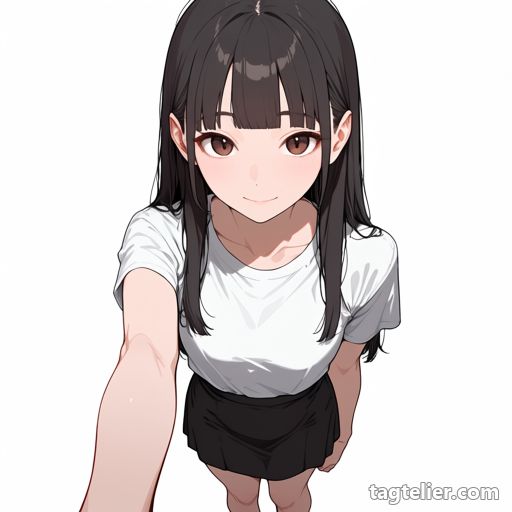 片腕を伸ばす（outstretched arm）で生成したAIイラストの見本