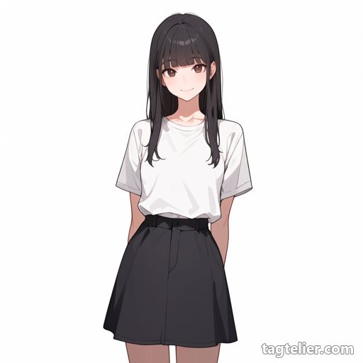 腕を伸ばす（outstretched_arms）で生成したAIイラストの見本