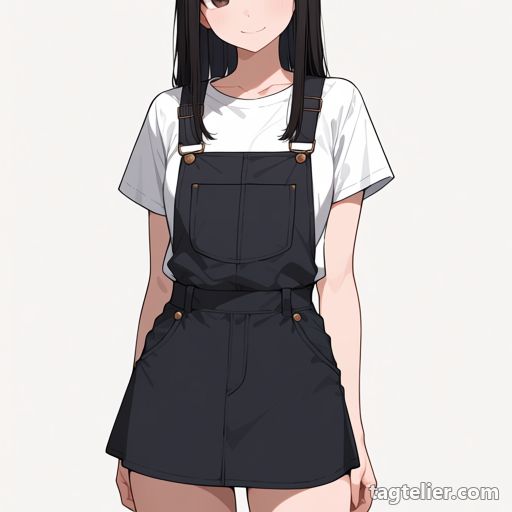 オーバーオール（overalls）で生成したAIイラストの見本