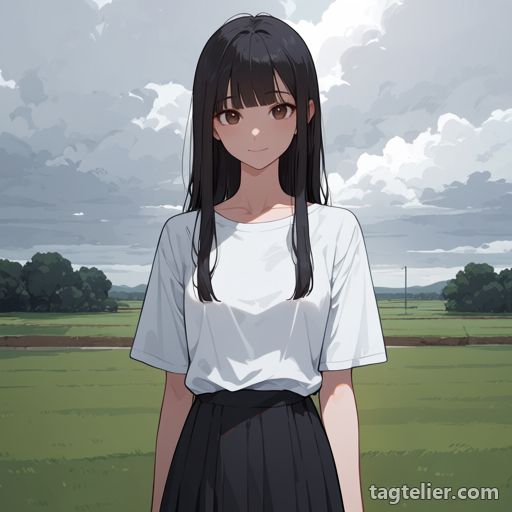 曇り（overcast）で生成したAIイラストの見本