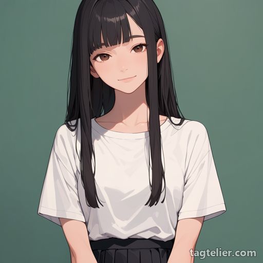 SAI作画（painttool_sai_(medium)）で生成したAIイラストの見本