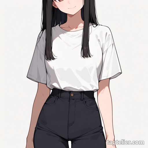 パンツ（pants）で生成したAIイラストの見本