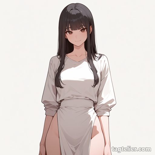 腰の垂れ布（pelvic_curtain）で生成したAIイラストの見本
