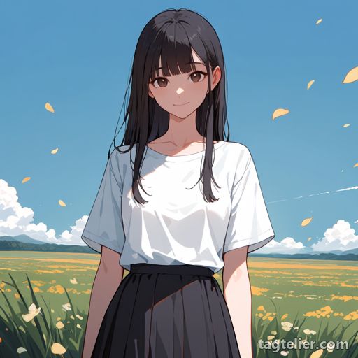 花びら（petals）で生成したAIイラストの見本