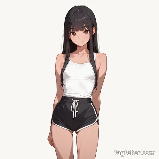 小柄（petite）で生成したAIイラストの見本