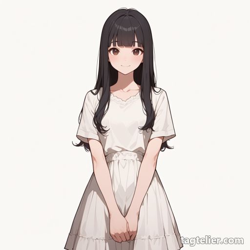 パニエ（petticoat）で生成したAIイラストの見本