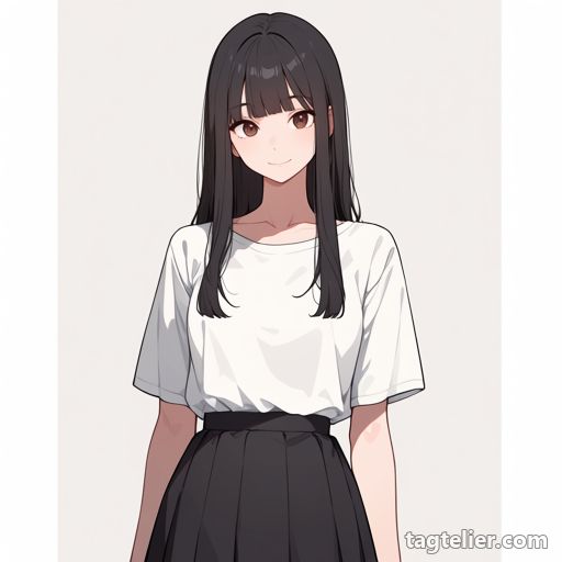 ピラーボックス（左右黒帯）（pillarboxed）で生成したAIイラストの見本