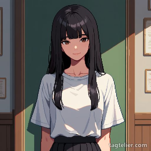 ドット絵（pixel art）で生成したAIイラストの見本