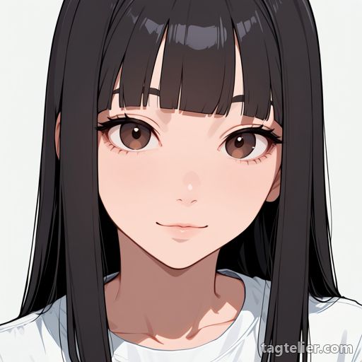 尖った鼻（pointy nose）で生成したAIイラストの見本