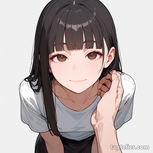 自分の手の視点（pov hands）で生成したAIイラストの見本