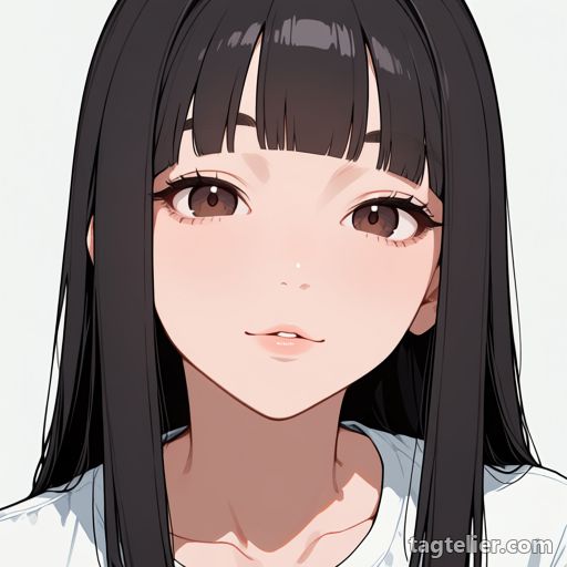 ふっくら（puffy lips）で生成したAIイラストの見本