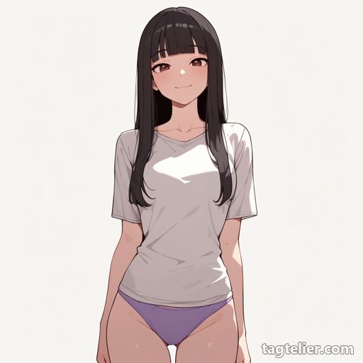紫パンティ（purple_panties）で生成したAIイラストの見本