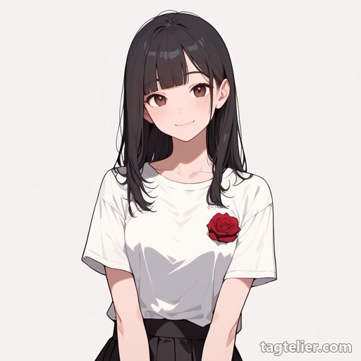 赤いバラ（red_rose）で生成したAIイラストの見本