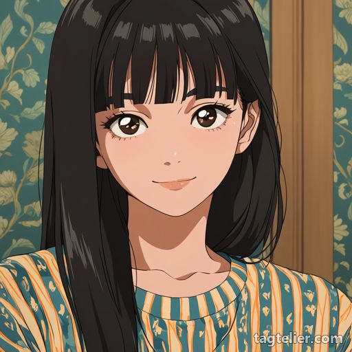 レトロ画風（retro_artstyle）で生成したAIイラストの見本