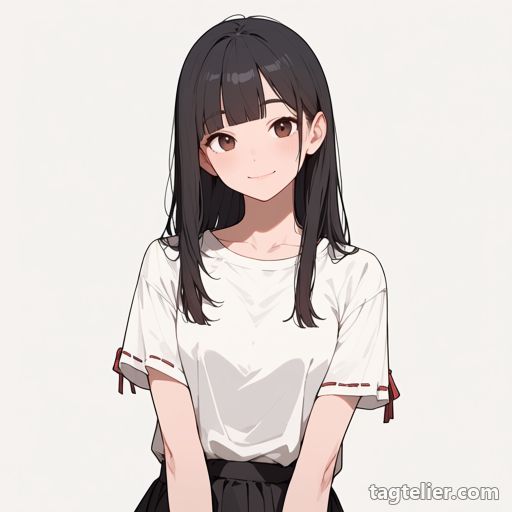 リボン付きの袖（ribbon-trimmed_sleeves）で生成したAIイラストの見本