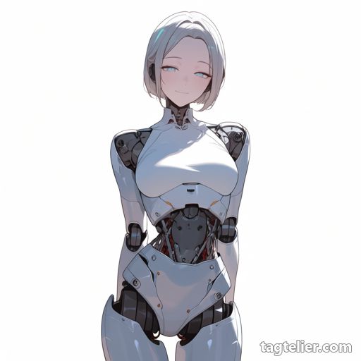 ロボット娘（robot_girl）で生成したAIイラストの見本