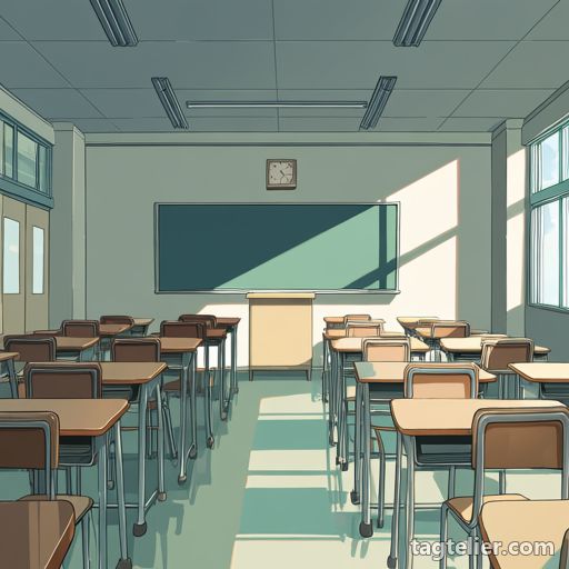 学校（school）で生成したAIイラストの見本