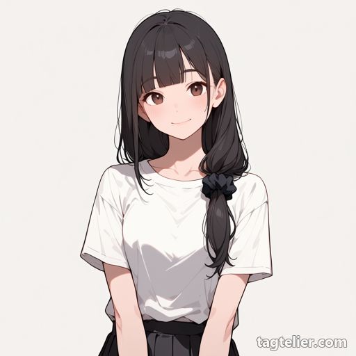 シュシュ（scrunchie）で生成したAIイラストの見本