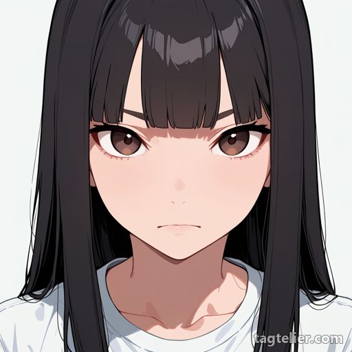 真剣（serious）で生成したAIイラストの見本