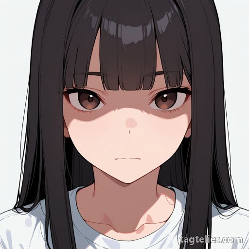 影になった顔（shaded_face）で生成したAIイラストの見本