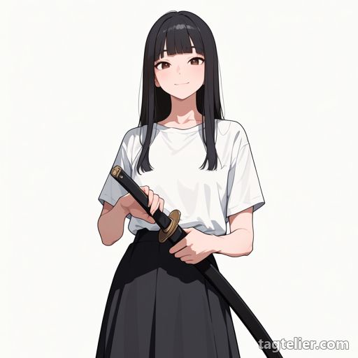 鞘（sheath）で生成したAIイラストの見本