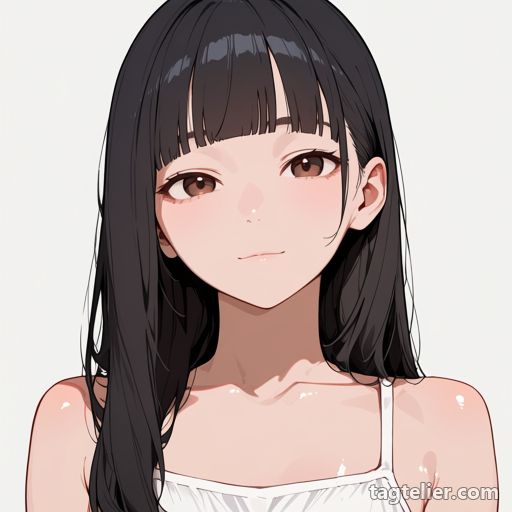 艶のある肌（shiny skin）で生成したAIイラストの見本