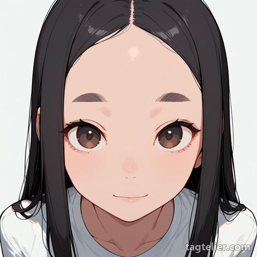 短い眉（short_eyebrows）で生成したAIイラストの見本