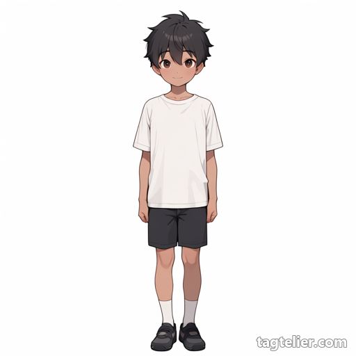 少年（shota）で生成したAIイラストの見本