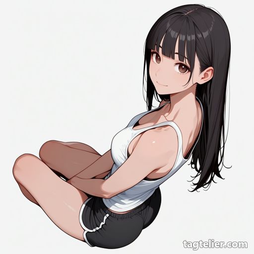 肩甲骨（shoulder_blades）で生成したAIイラストの見本