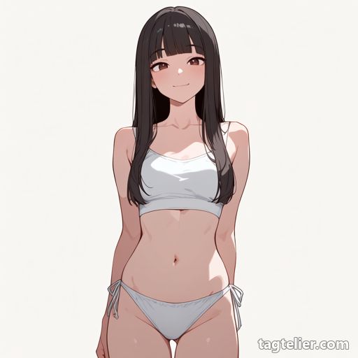 横結びパンティ（side-tie_panties）で生成したAIイラストの見本