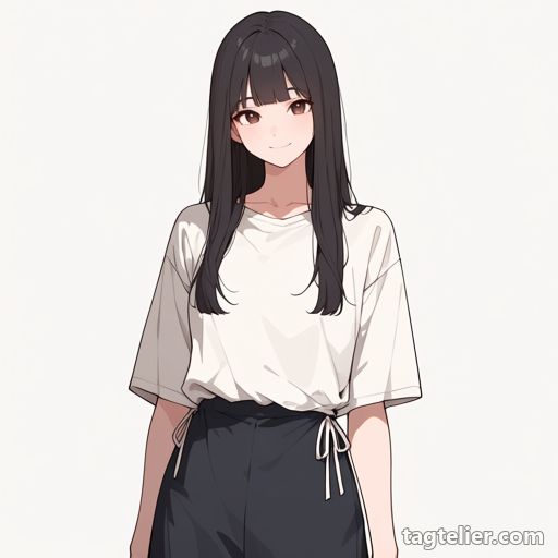 横結び（side-tie）で生成したAIイラストの見本