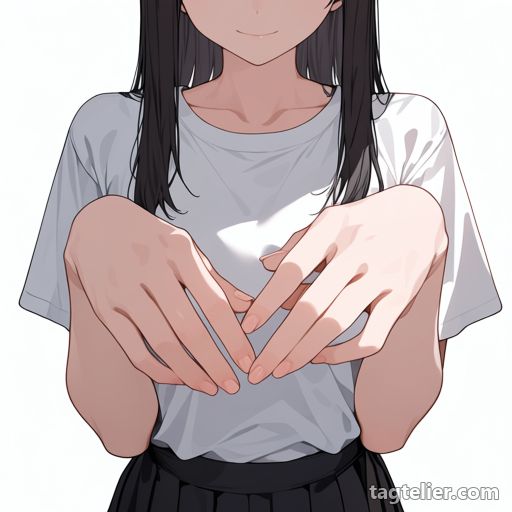 片手袋（single_glove）で生成したAIイラストの見本