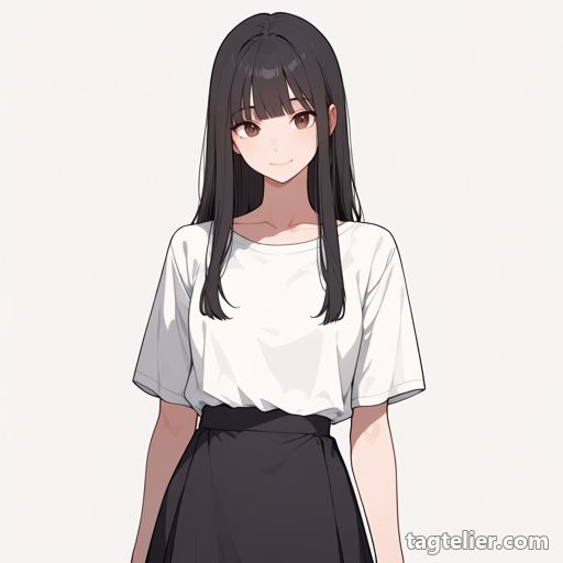 体格差（size difference）で生成したAIイラストの見本