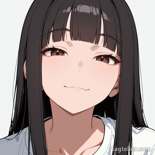 八重歯（skin_fang）で生成したAIイラストの見本