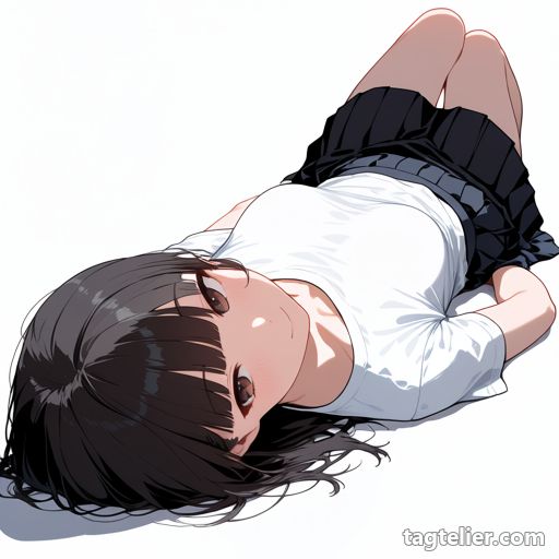 眠り（sleeping）で生成したAIイラストの見本