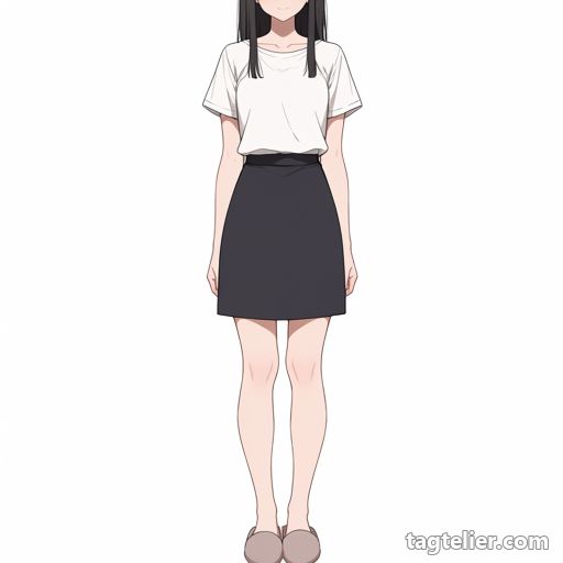 スリッパ（slippers）で生成したAIイラストの見本