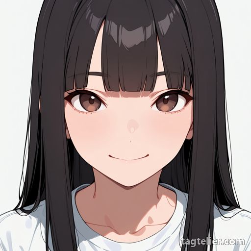 笑顔（smile）で生成したAIイラストの見本