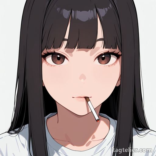 喫煙（smoking）で生成したAIイラストの見本