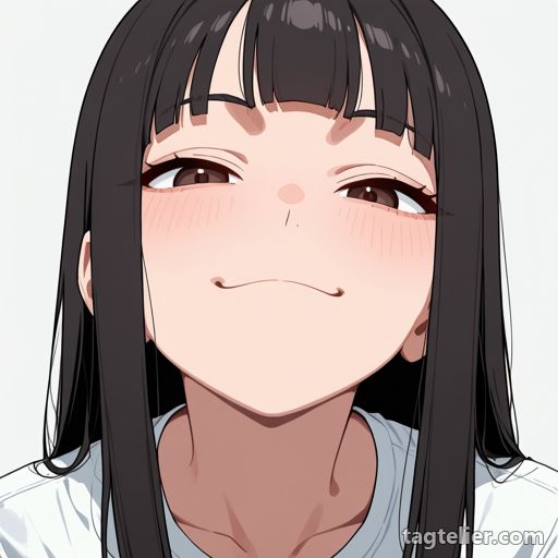 得意顔（smug）で生成したAIイラストの見本