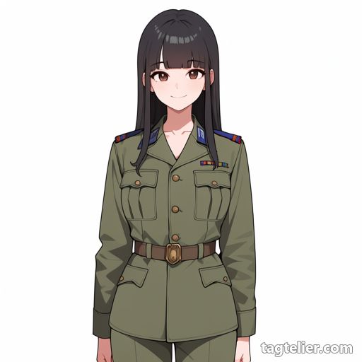 兵士（soldier）で生成したAIイラストの見本
