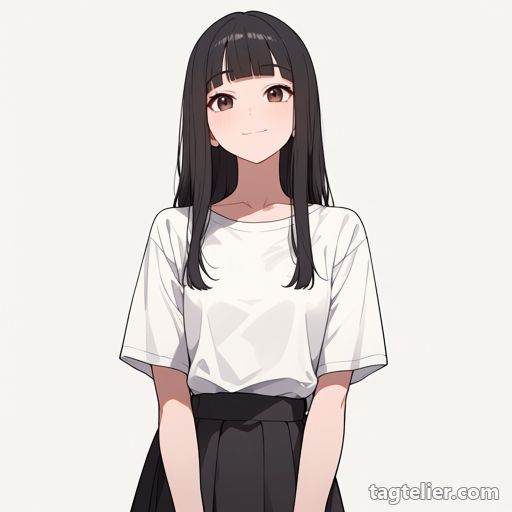 ソロフォーカス（solo focus）で生成したAIイラストの見本