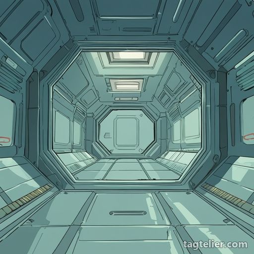 宇宙（space）で生成したAIイラストの見本