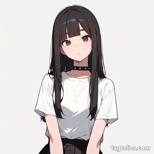 スパイク付き首輪（spiked_collar）で生成したAIイラストの見本