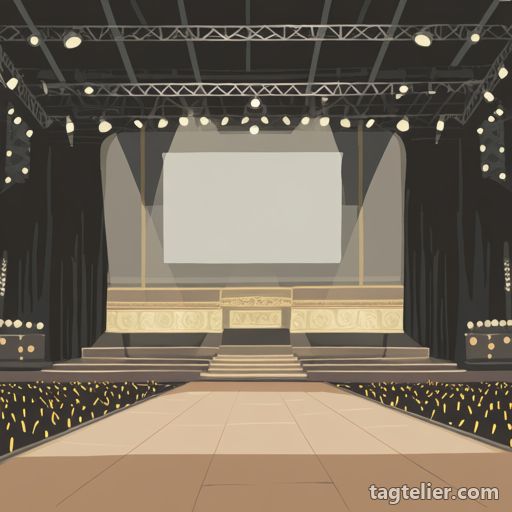 ステージ（stage）で生成したAIイラストの見本