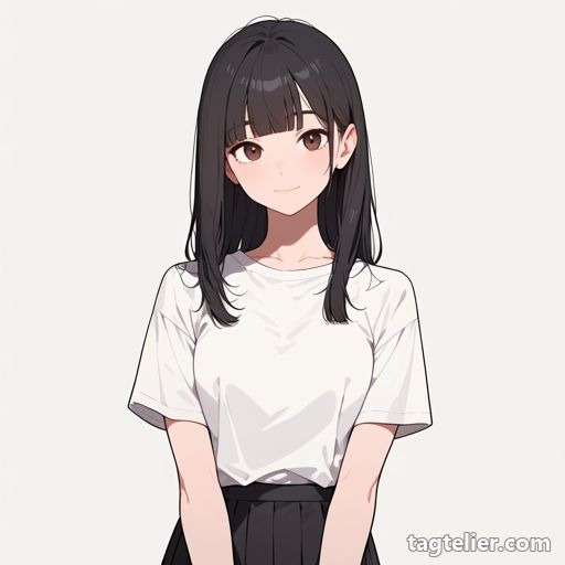 凝視（staring）で生成したAIイラストの見本