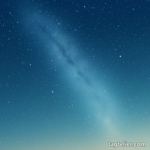 星空（starry sky）で生成したAIイラストの見本