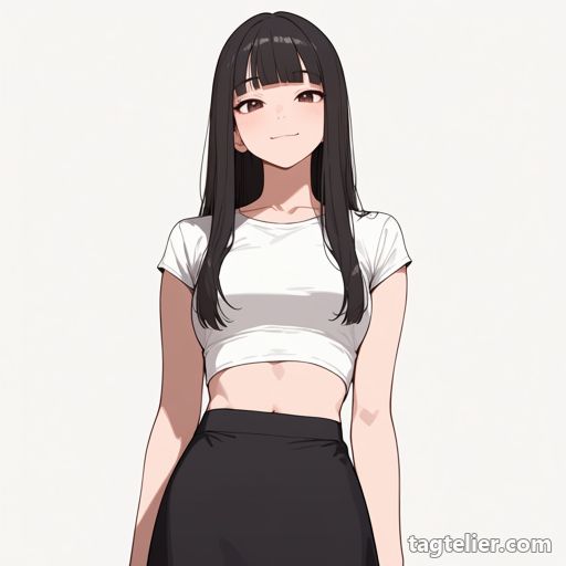 お腹（stomach）で生成したAIイラストの見本