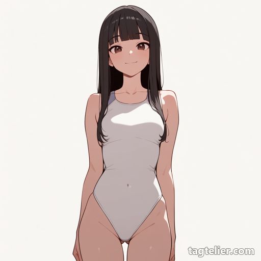 水着（swimsuit）で生成したAIイラストの見本