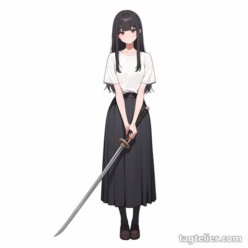 剣（sword）で生成したAIイラストの見本