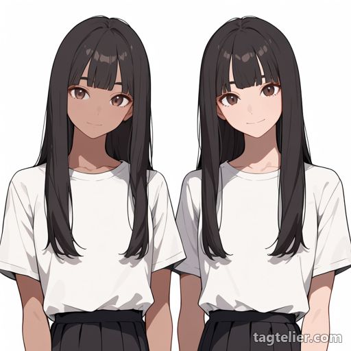 シンメトリー（symmetry）で生成したAIイラストの見本